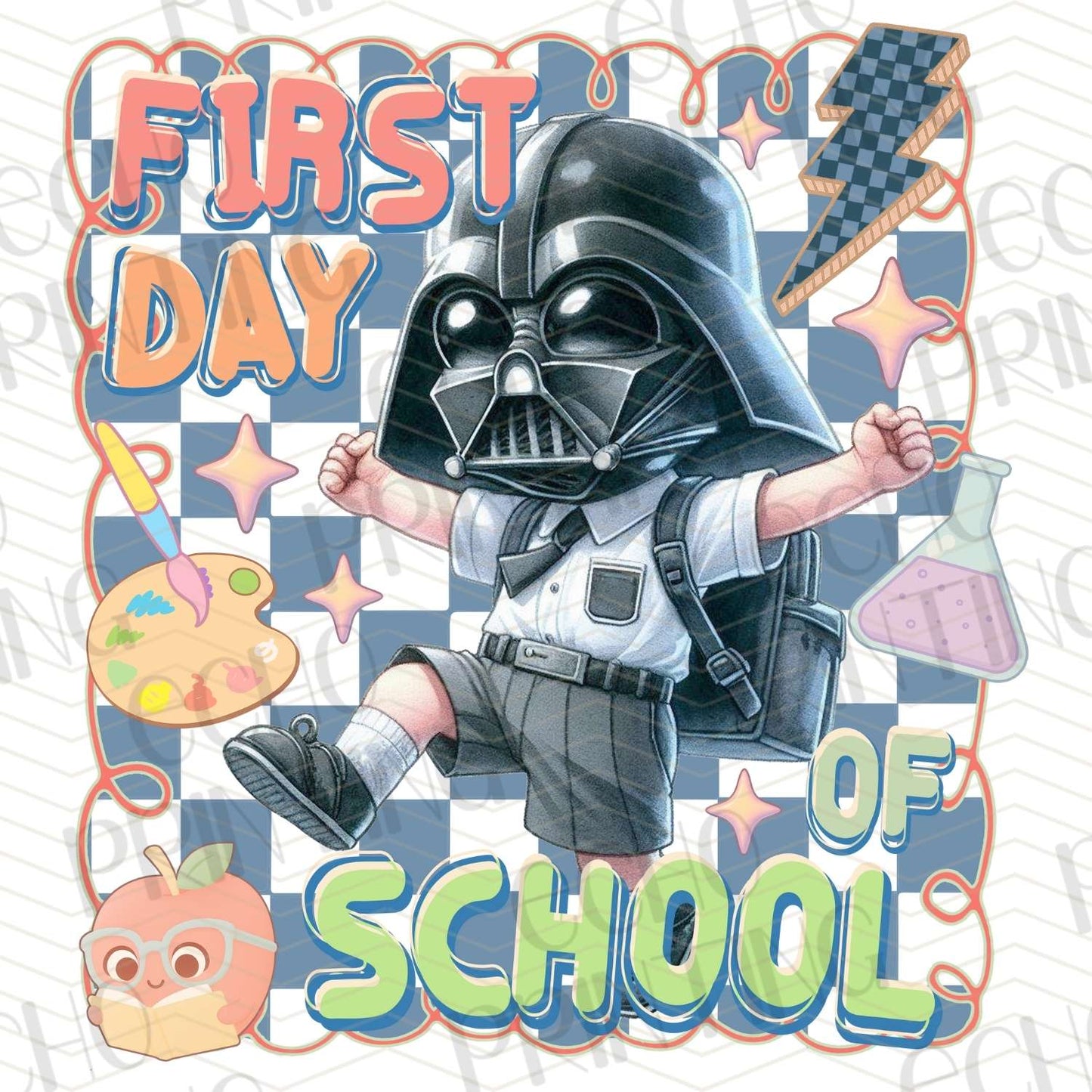 BTSG 123 - DARK HELMET VILLAIN FIRST DAY OF SCHOOL