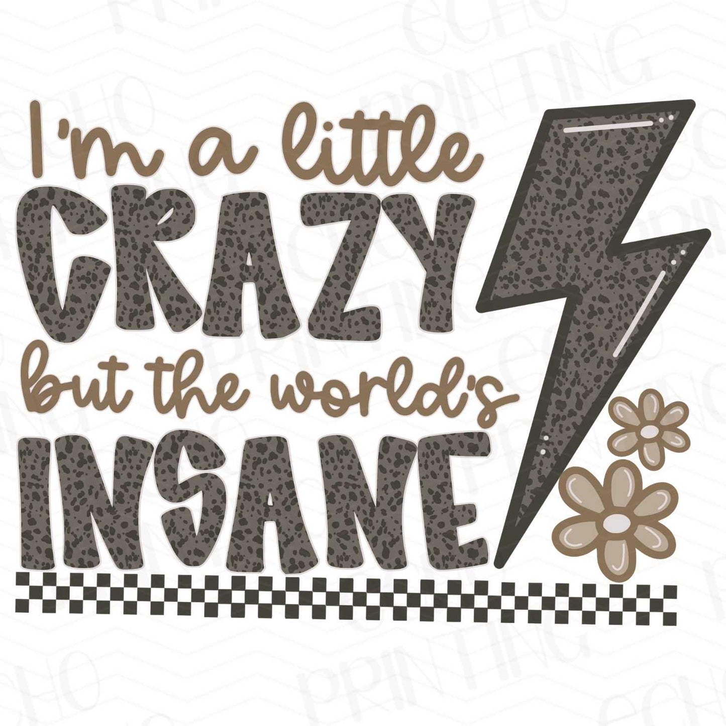 FSS 136 - I'M A LITTLE CRAZY BUT THE WORLD'S INSANE