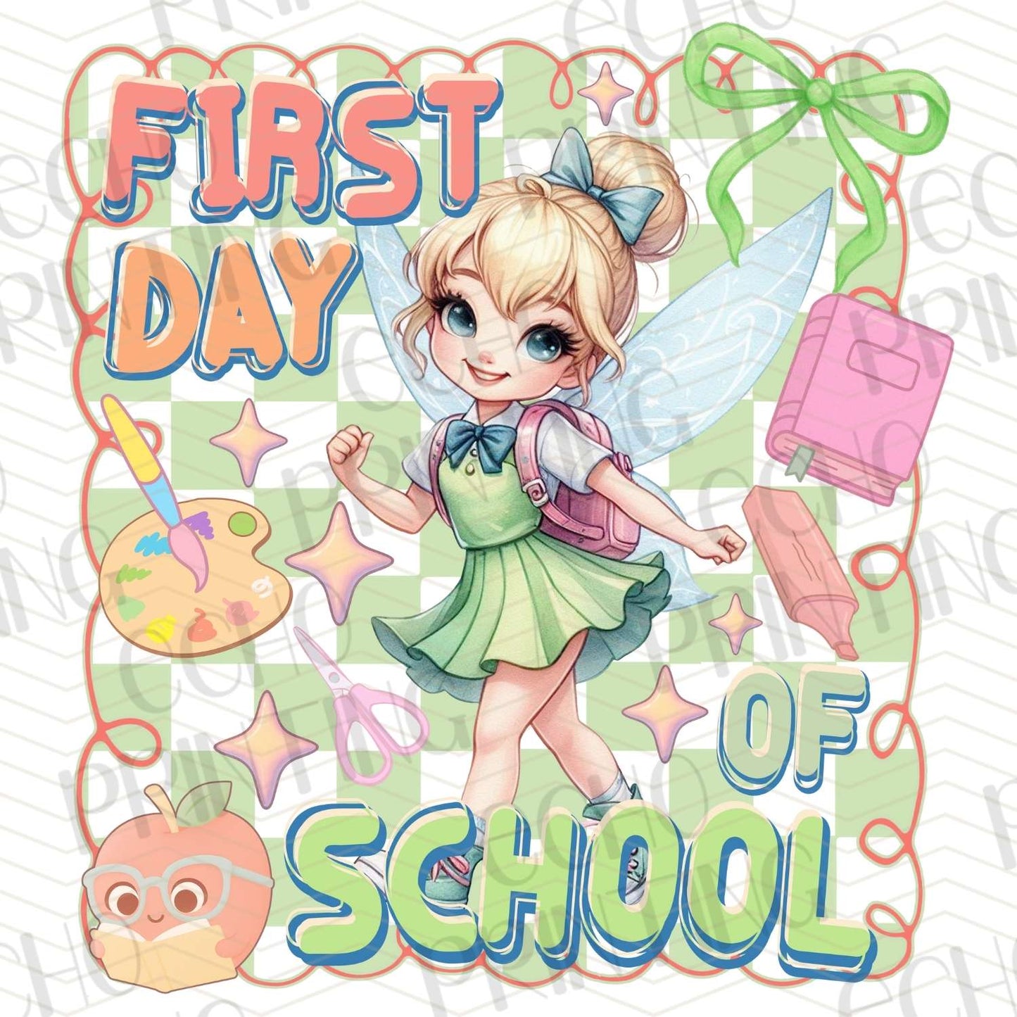 BTSG 139 - FAIRY GIRL FIRST DAY OF SCHOOL