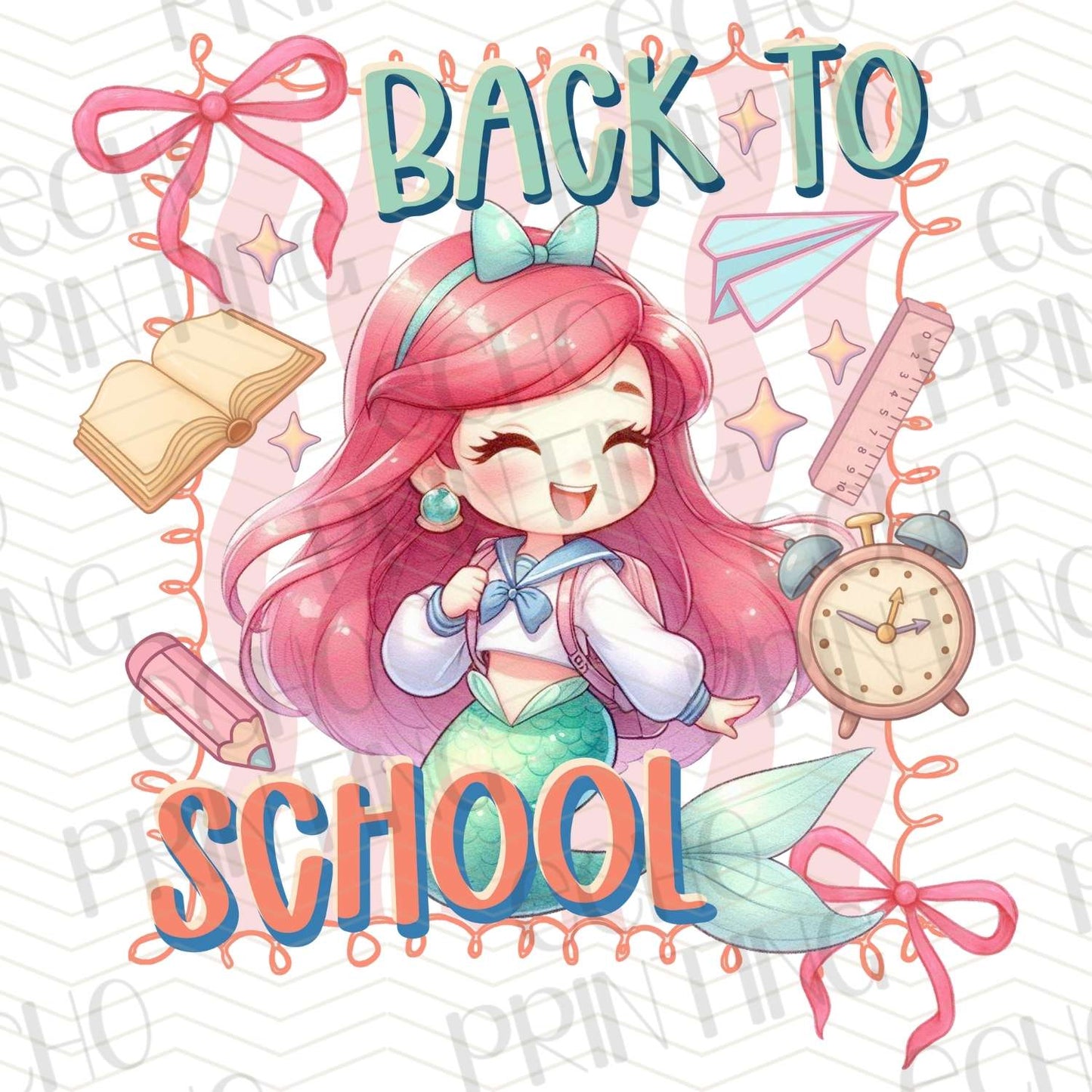 BTSG 164 - MERMAID PRINCESS BACK TO SCHOOL