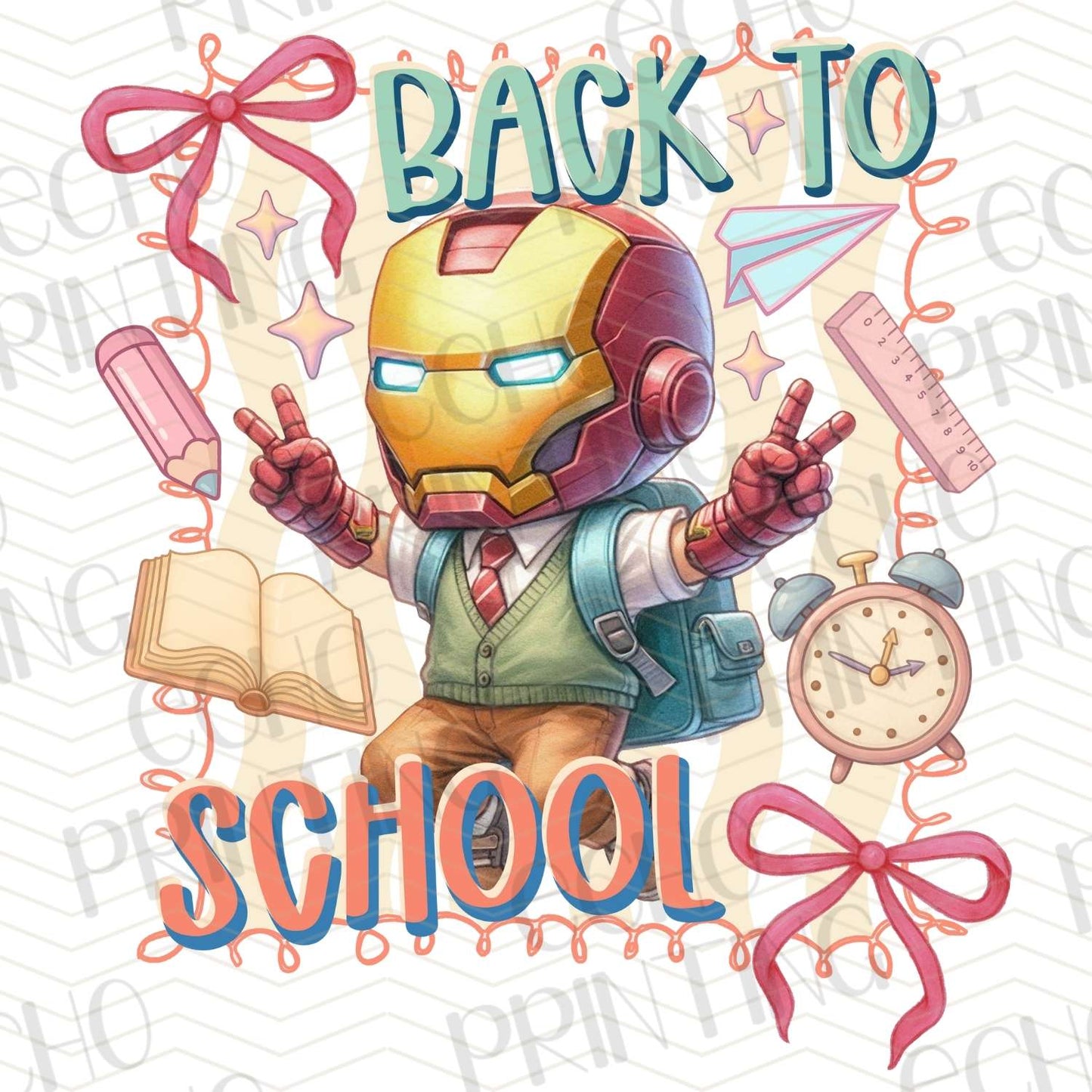 BTS 188 - RED METAL HERO BACK TO SCHOOL POSE