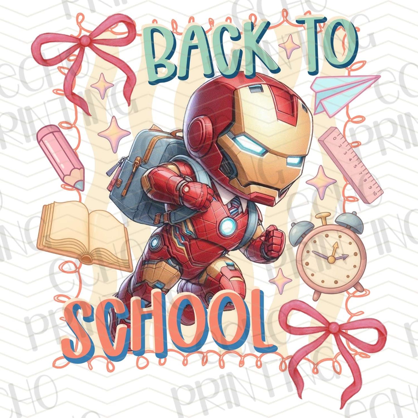 BTSG 192 - RED METAL HERO BACK TO SCHOOL