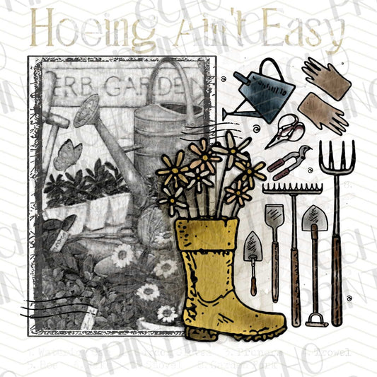 FSS 20 - HOEING AIN'T EASY BEIGE