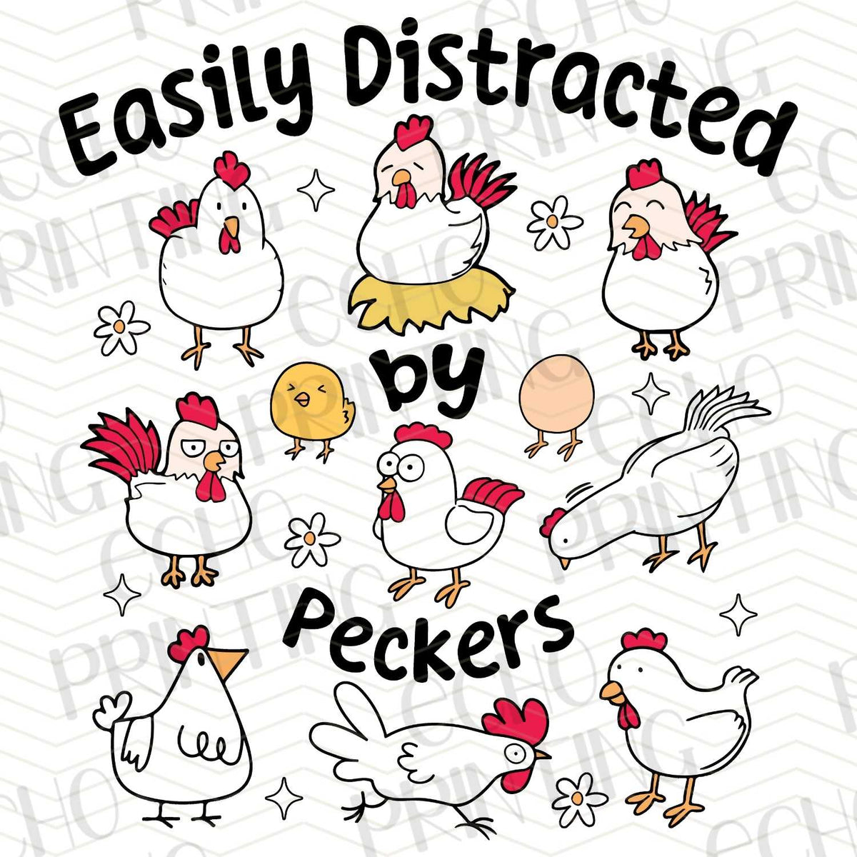 FSSG 202 - EASILY DISTRACTED BY PECKERS