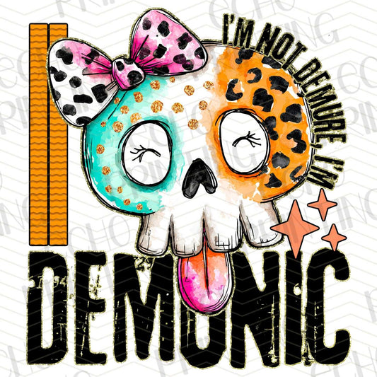 FSS 206 - I'M NOT DEMURE, I'M DEMONIC