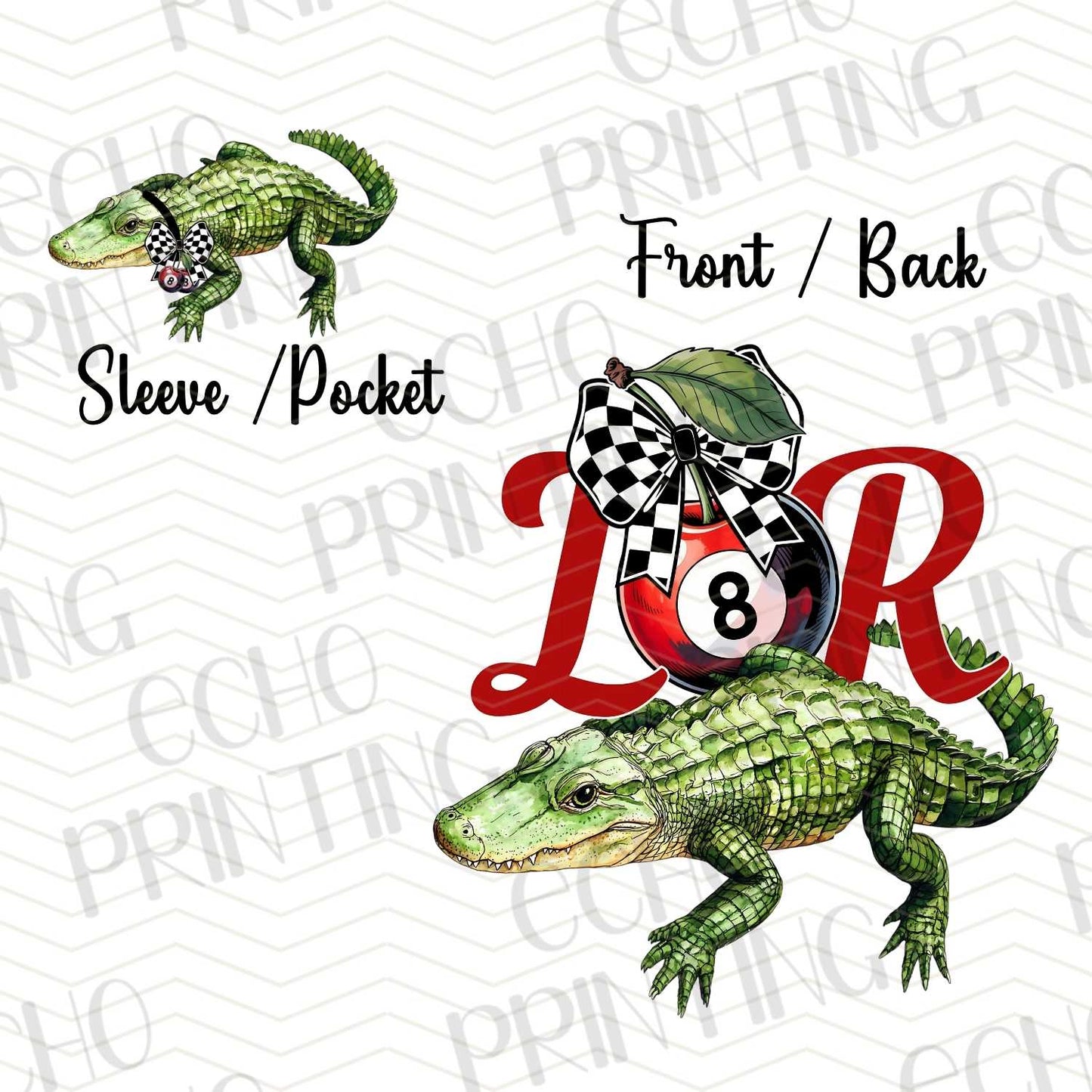 FSS 207 - L8R | POCKET & BACK SOLD SEPERATELY