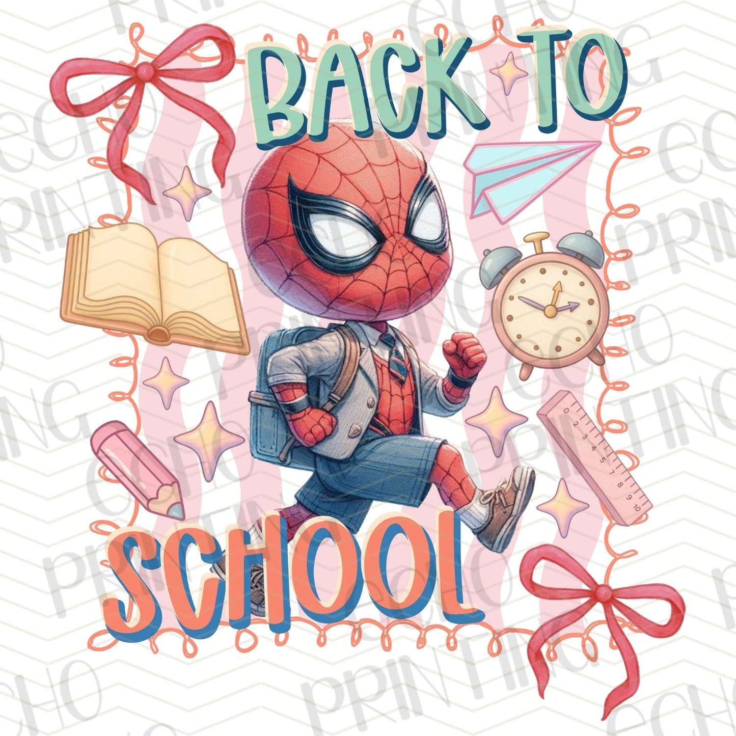 BTS 224 - RED WEB HERO BACK TO SCHOOL STANDING