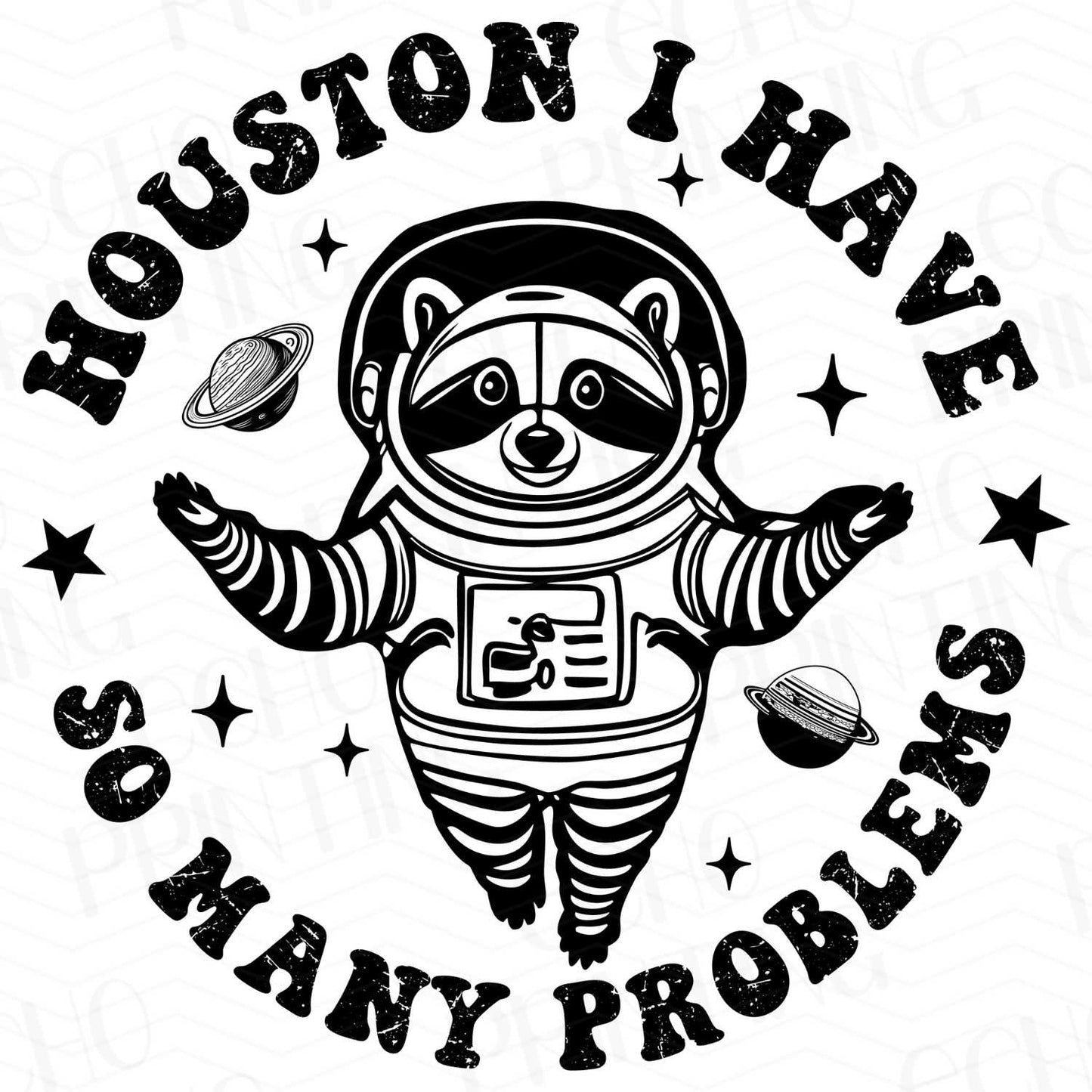 FSS 23 - HOUSTON I HAVE SO MANY PROBLEMS BLACK