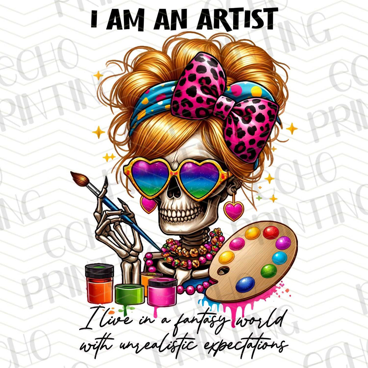 FSSG 249 - I AM AN ARTIST COLOR SPLASH