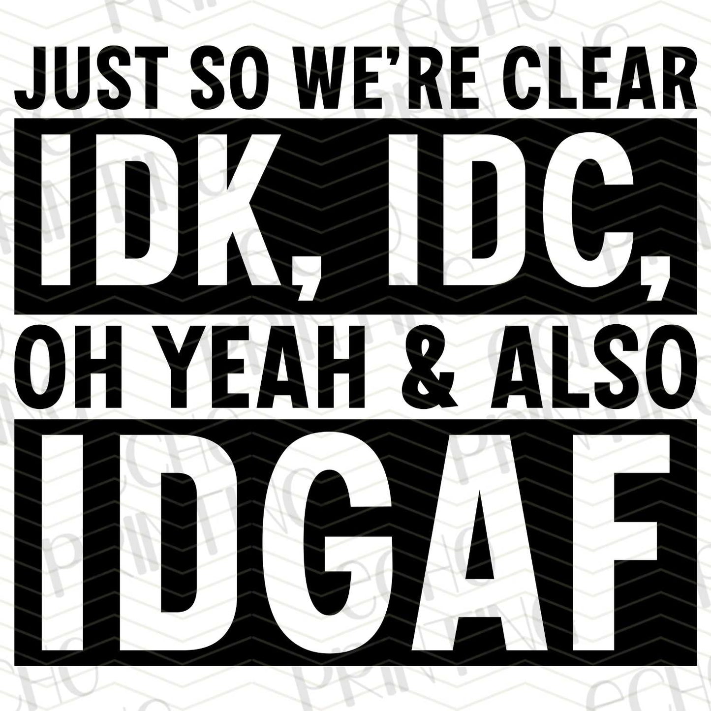 FSSG 251 - IDK IDC OH YEAH ALSO IDGAF