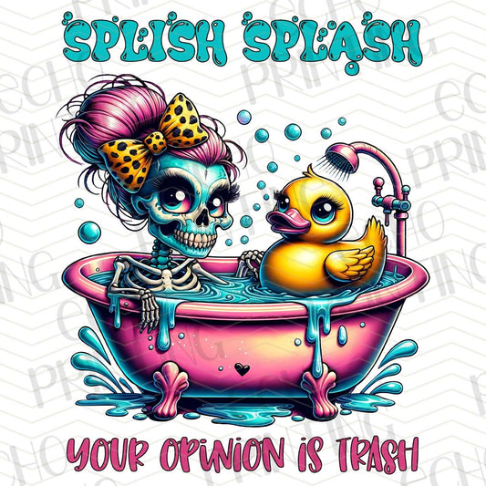 FSS 253 - SPLISH SPLASH YOUR OPINION IS TRASH