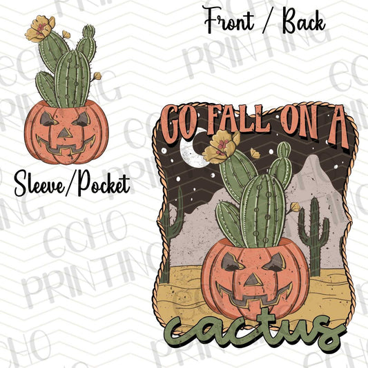 FSS 268 - GO FALL ON A CACTUS | POCKET & BACK SOLD SEPERATELY