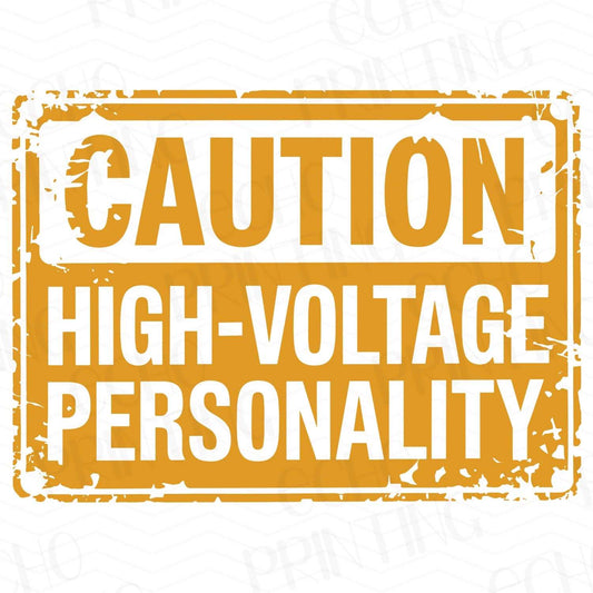 FSS 34 - CAUTION HIGH VOLTAGE PERSONALITY