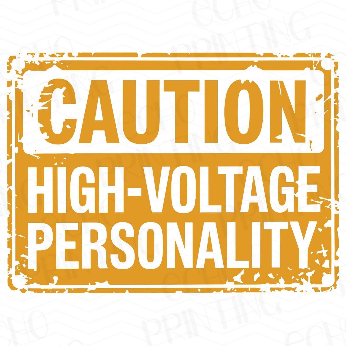 FSSG 34 - HIGH VOLTAGE PERSONALITY