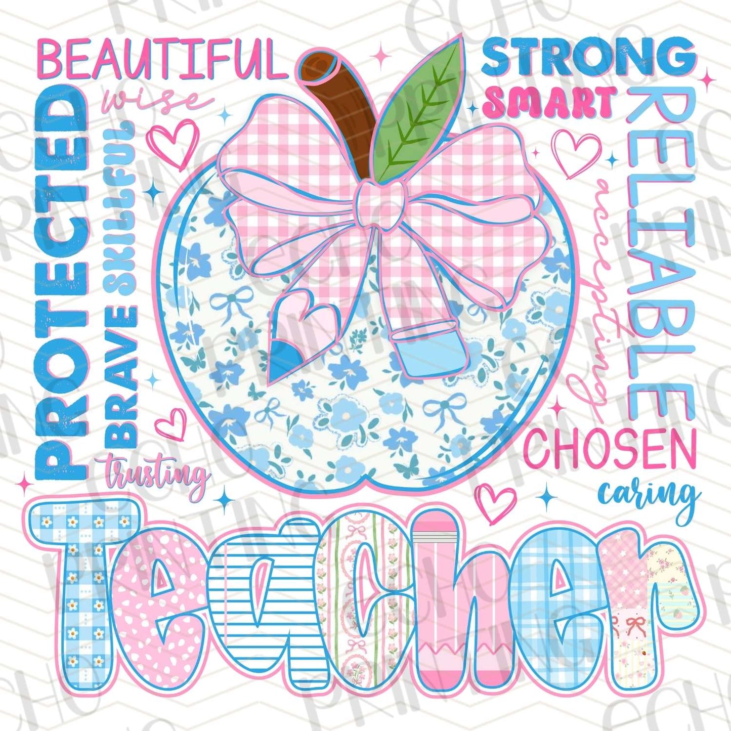 TCHR 384 – TEACHER WORD COLLAGE
