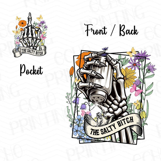 FSS 43 - THE SALTY BITCH | POCKET & BACK SOLD SEPERATELY