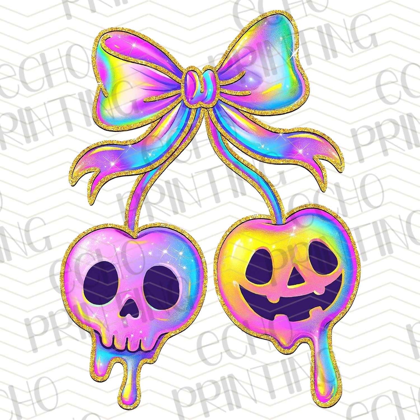 HLW 422 – DRIPPY RAINBOW BOWS