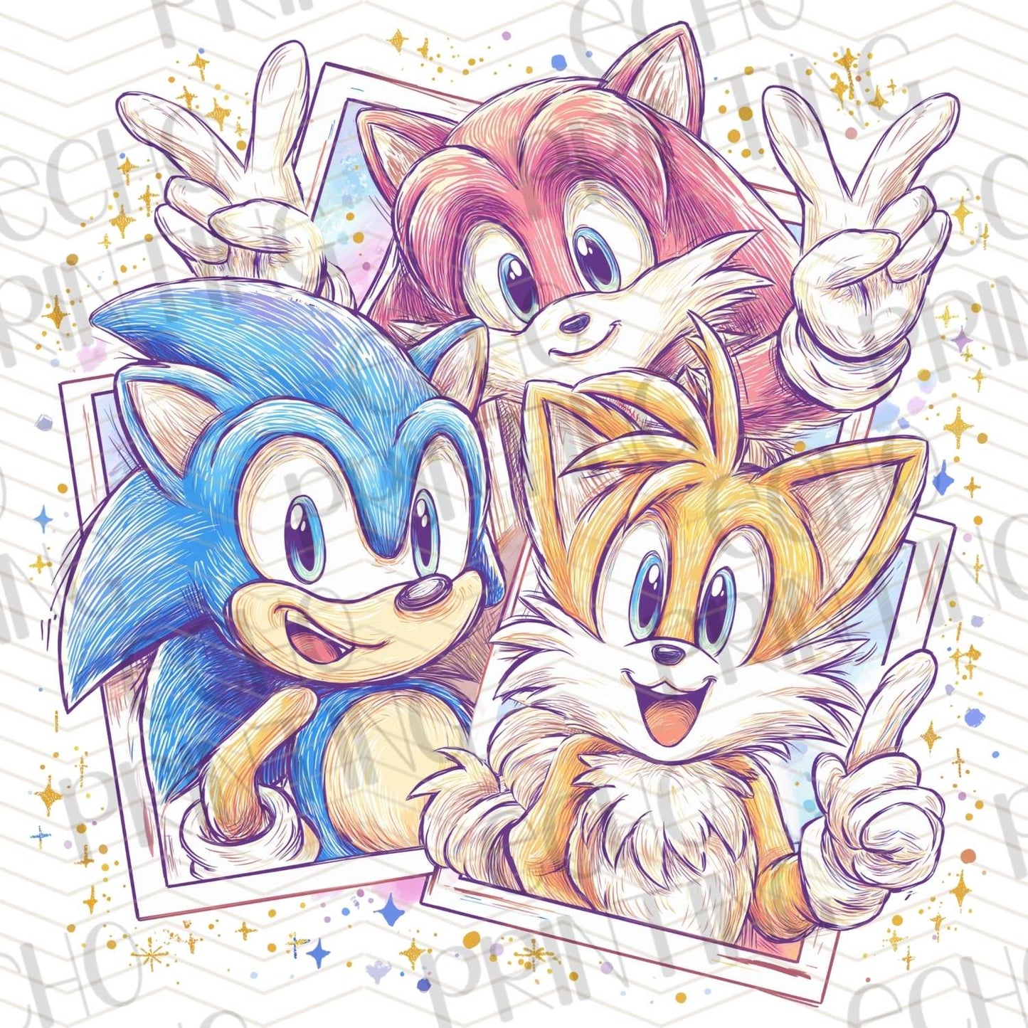 ACM 48 - FAST BLUE HEDGEHOG AND FOX PAL
