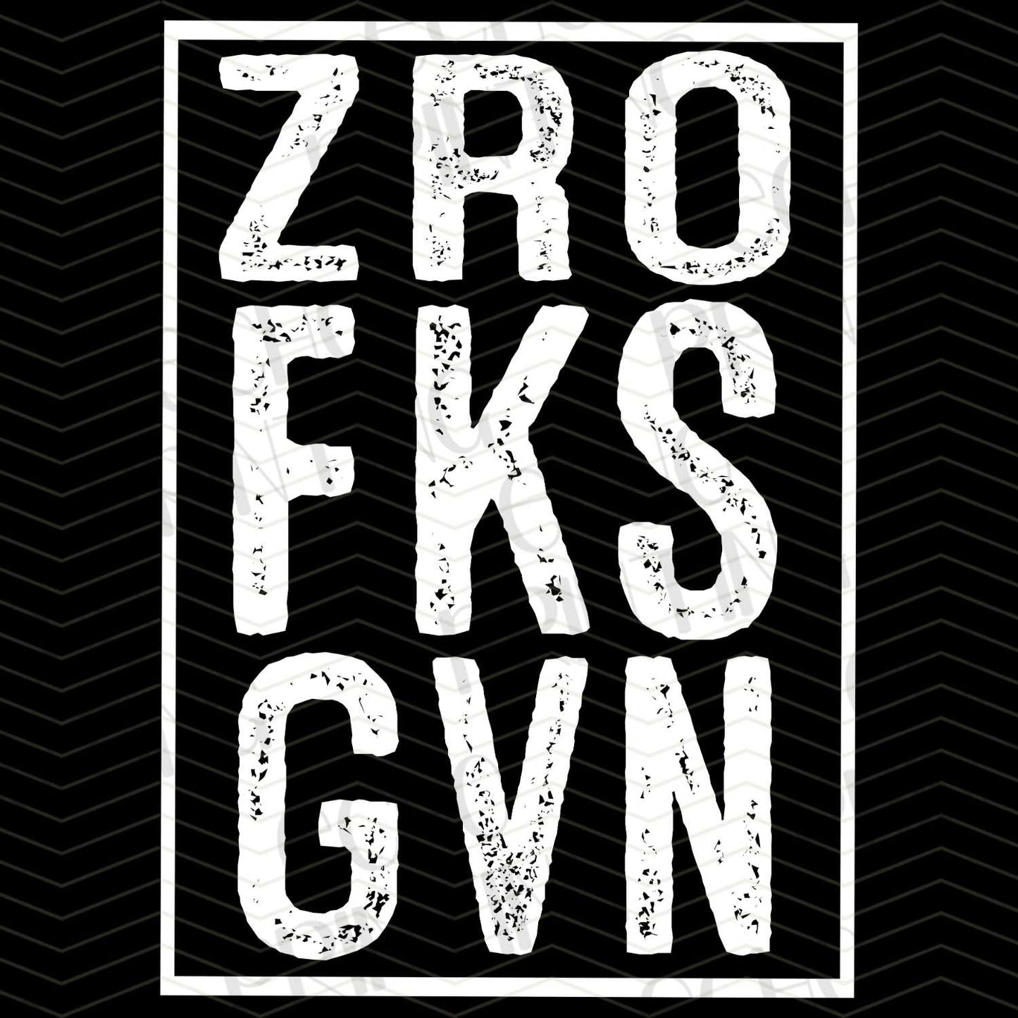 FSS 7 - ZRO FKS FVN WHITE