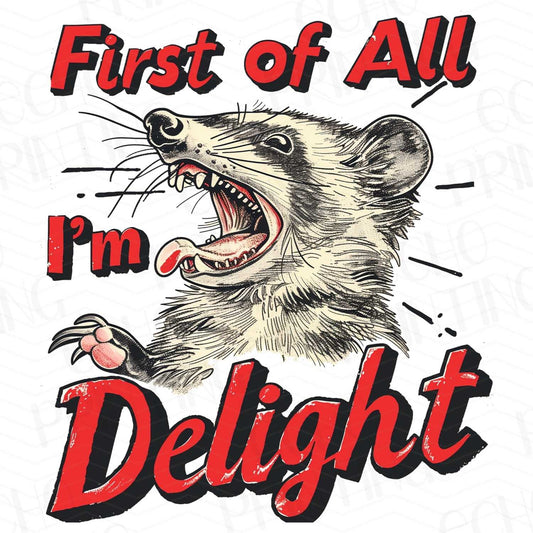 FSS 73 - FIRST OF ALL I'M DELIGHT