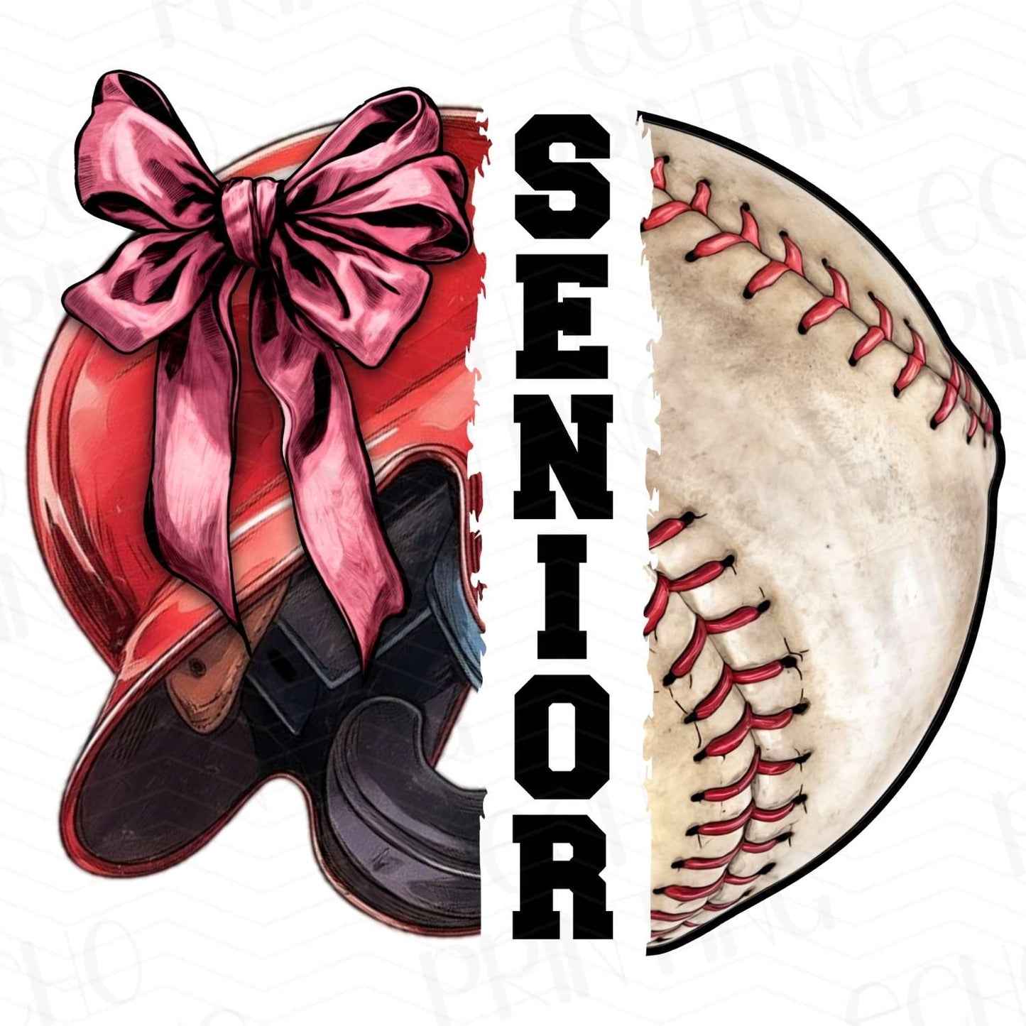 BSB 76 – SENIOR BASEBALL DESIGN WITH HELMET AND BALL