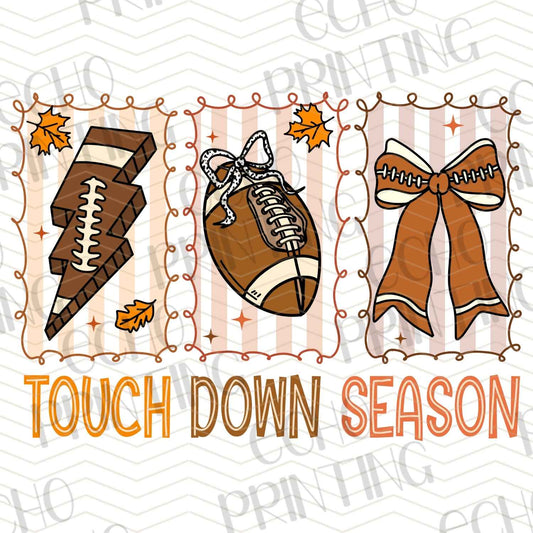 FTB 156 – CUTE FALL FOOTBALL ELEMENTS CLUSTER