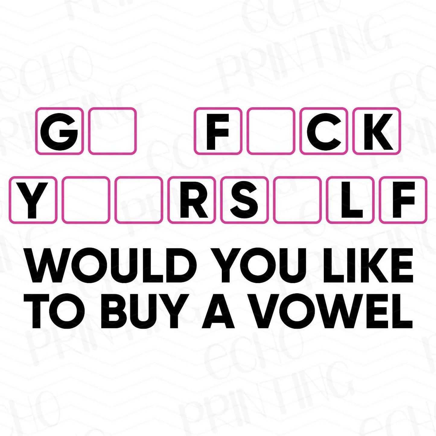 FSSG 90 - Y O U VOWELS BLOCK DESIGN