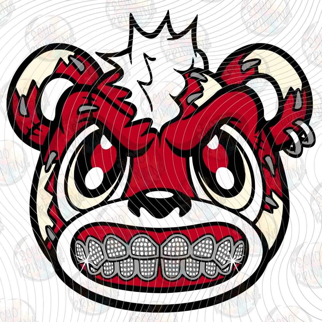 APBRN 535 - STREET ART BEAR FACE