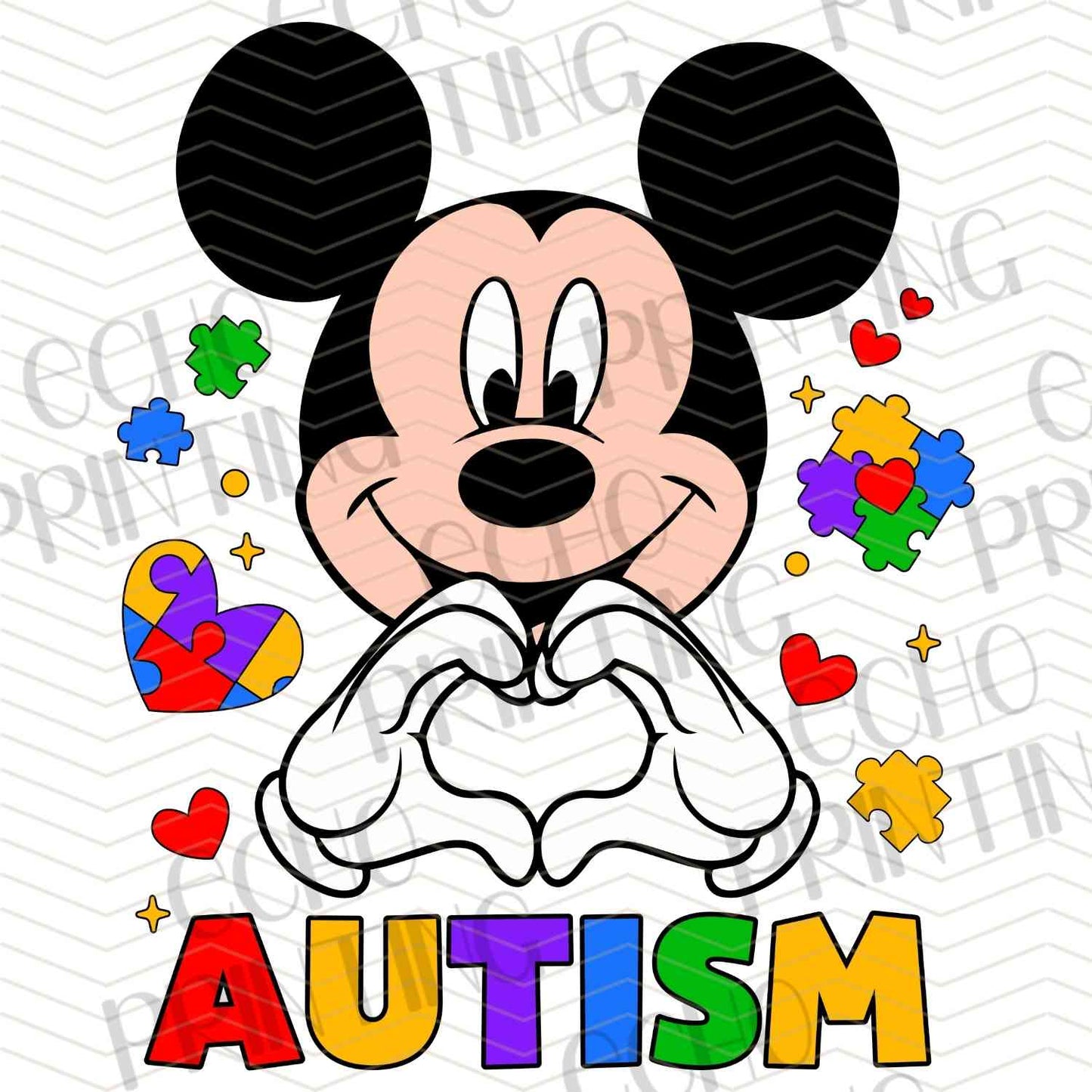 ATMSC 21 - CARTOON MOUSE AUTISM SUPPORT