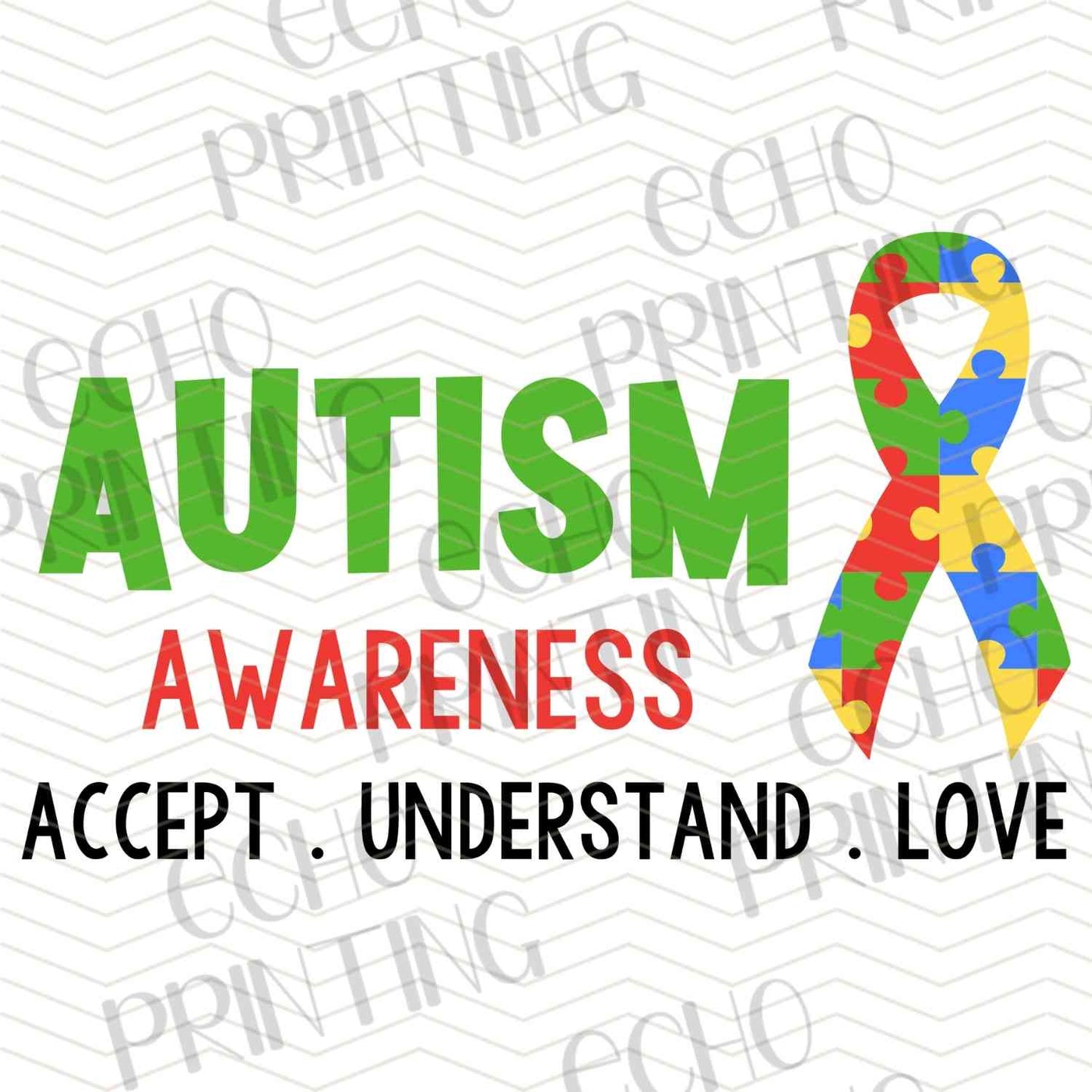 ATMSG 150 – AUTISM AWARENESS LETTERING