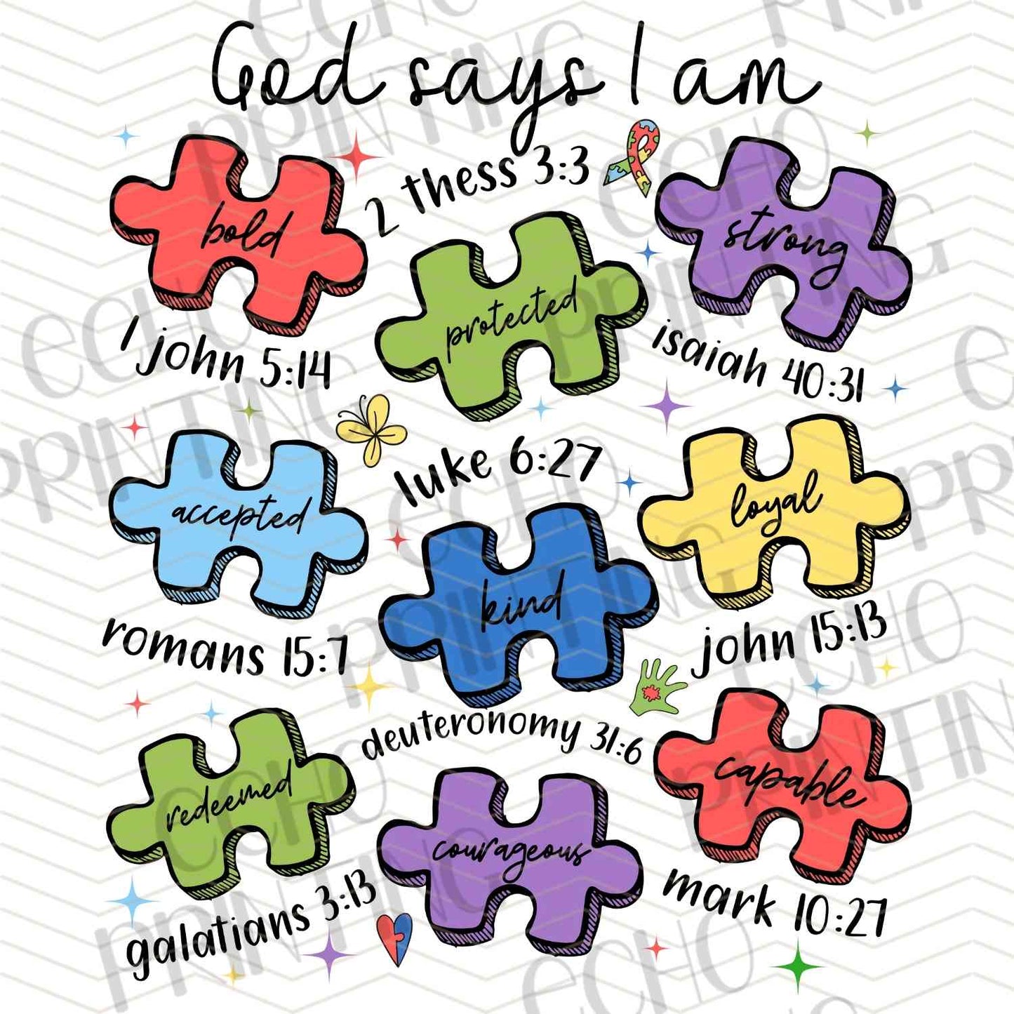ATMSG 204 – GOD SAYS I AM PUZZLE