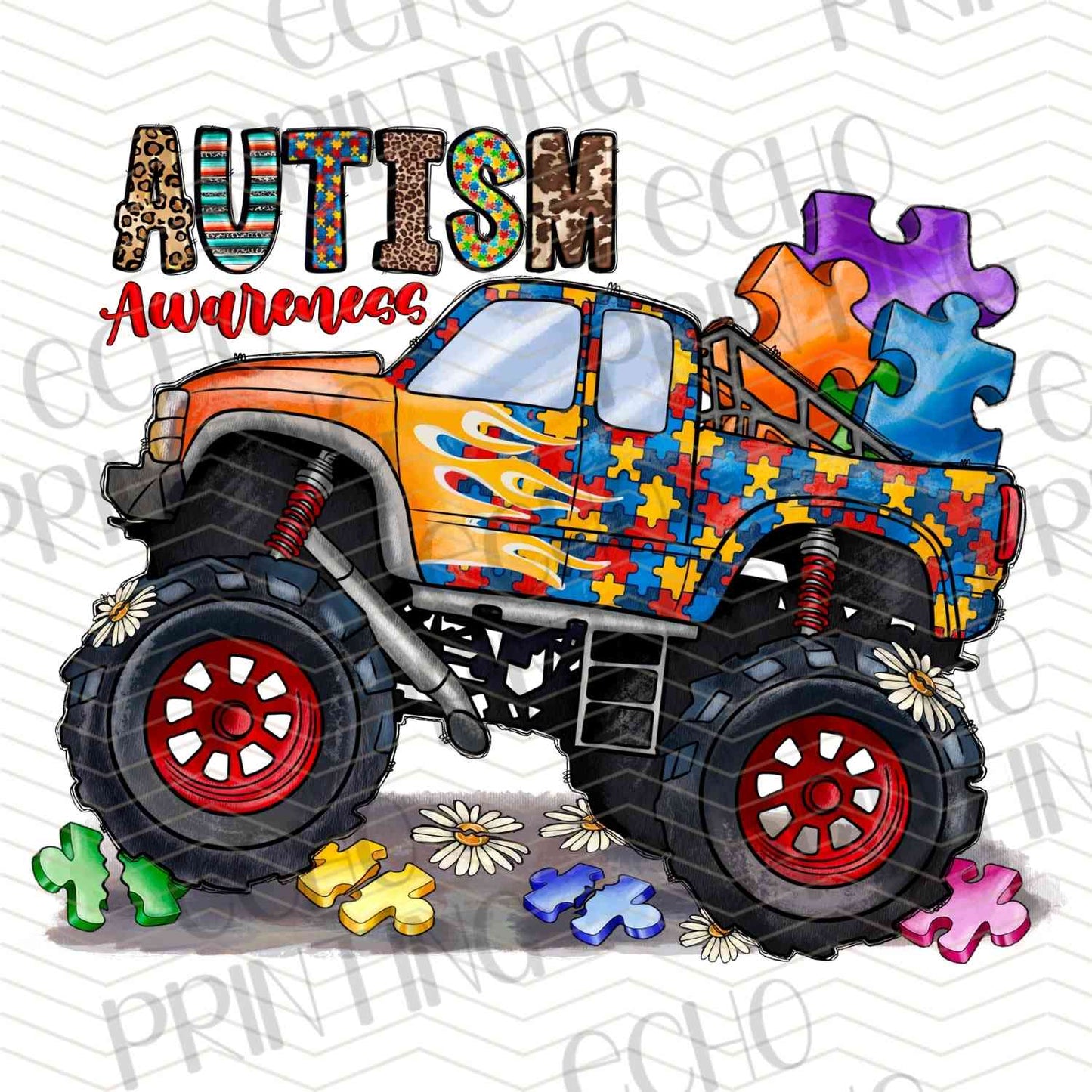 ATMSG 485 - MONSTER TRUCK PUZZLE