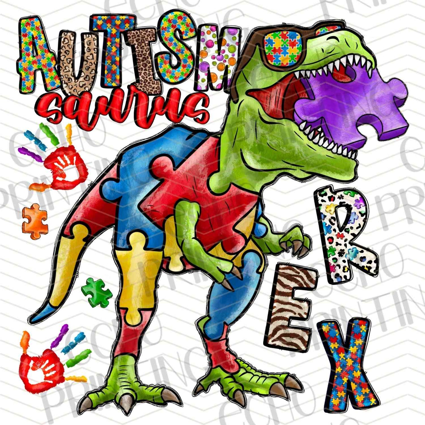 ATMSG 533 - DINOSAUR PUZZLE REX
