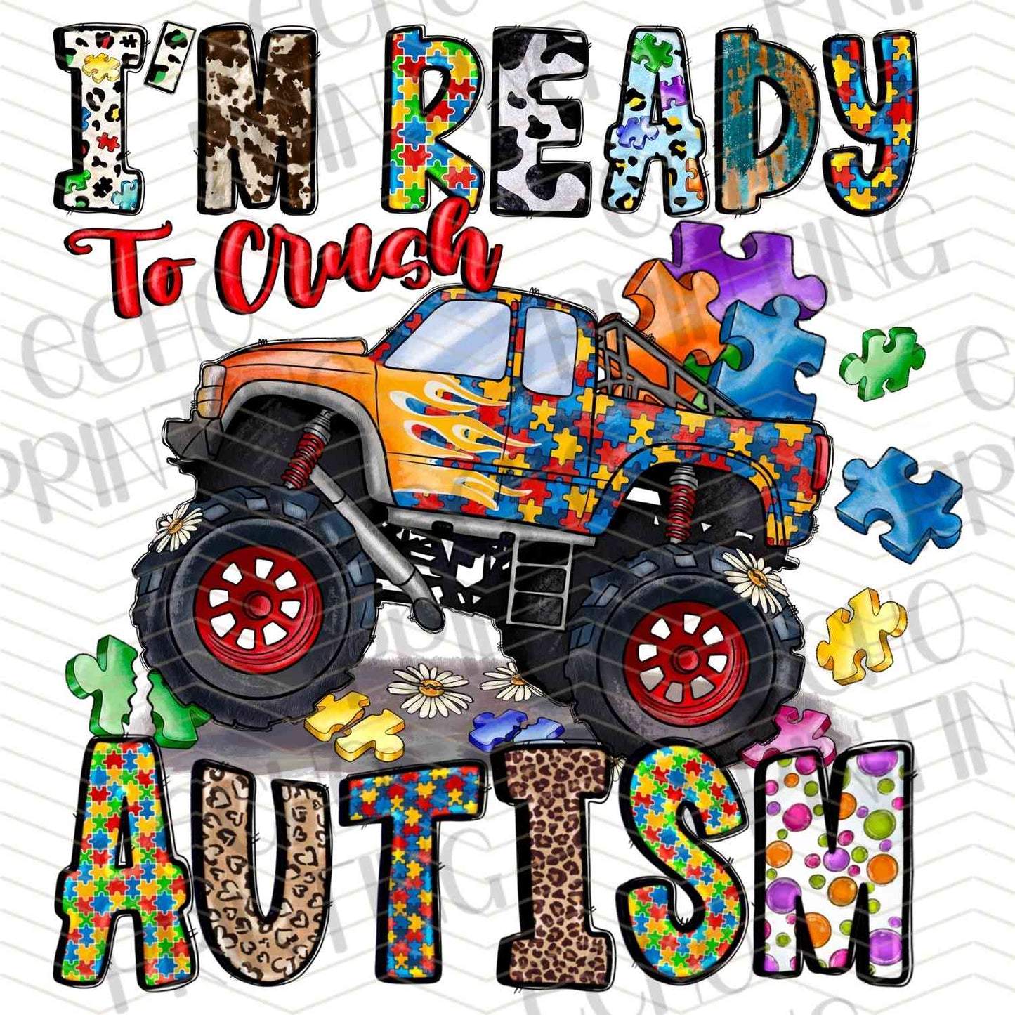 ATMSG 600 - TRUCK CRUSH AUTISM