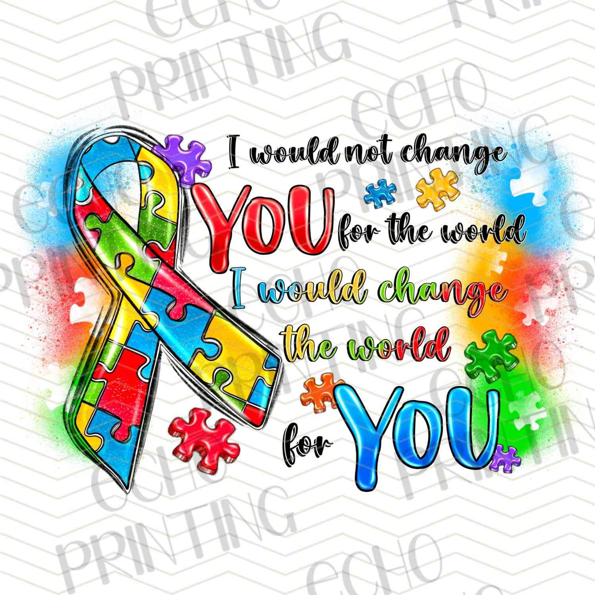 ATMSG 651 - I WOULDNÆ’??T CHANGE YOU RIBBON