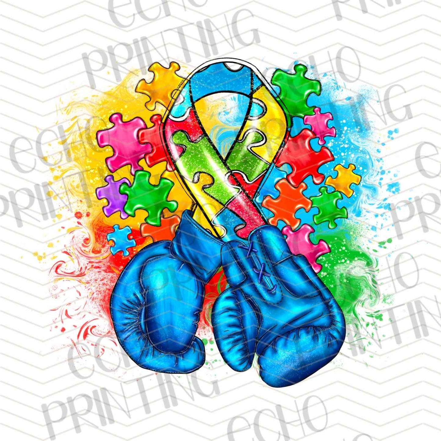 ATMSG 689 - AUTISM AWARENESS RIBBON