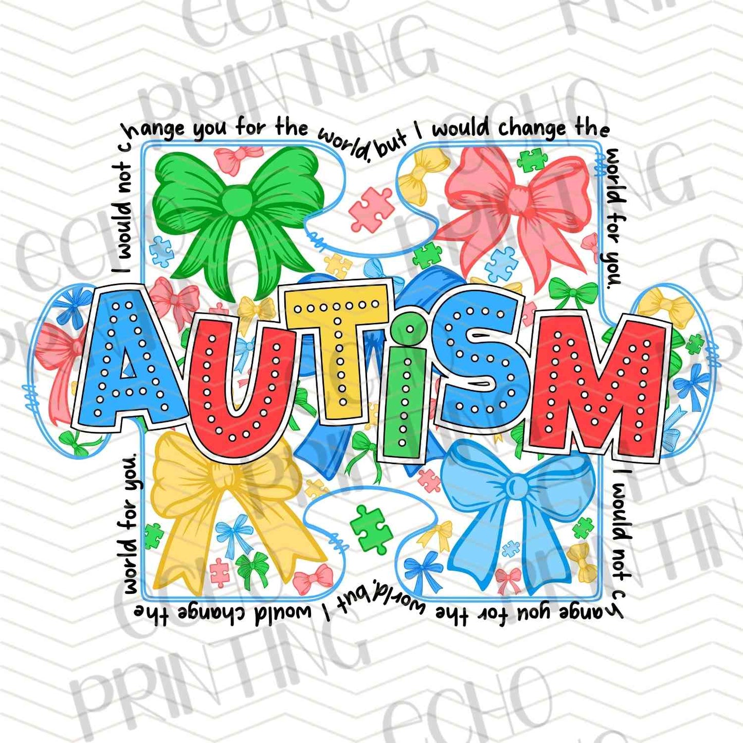 ATMSG 85 – AUTISM PUZZLE BOW