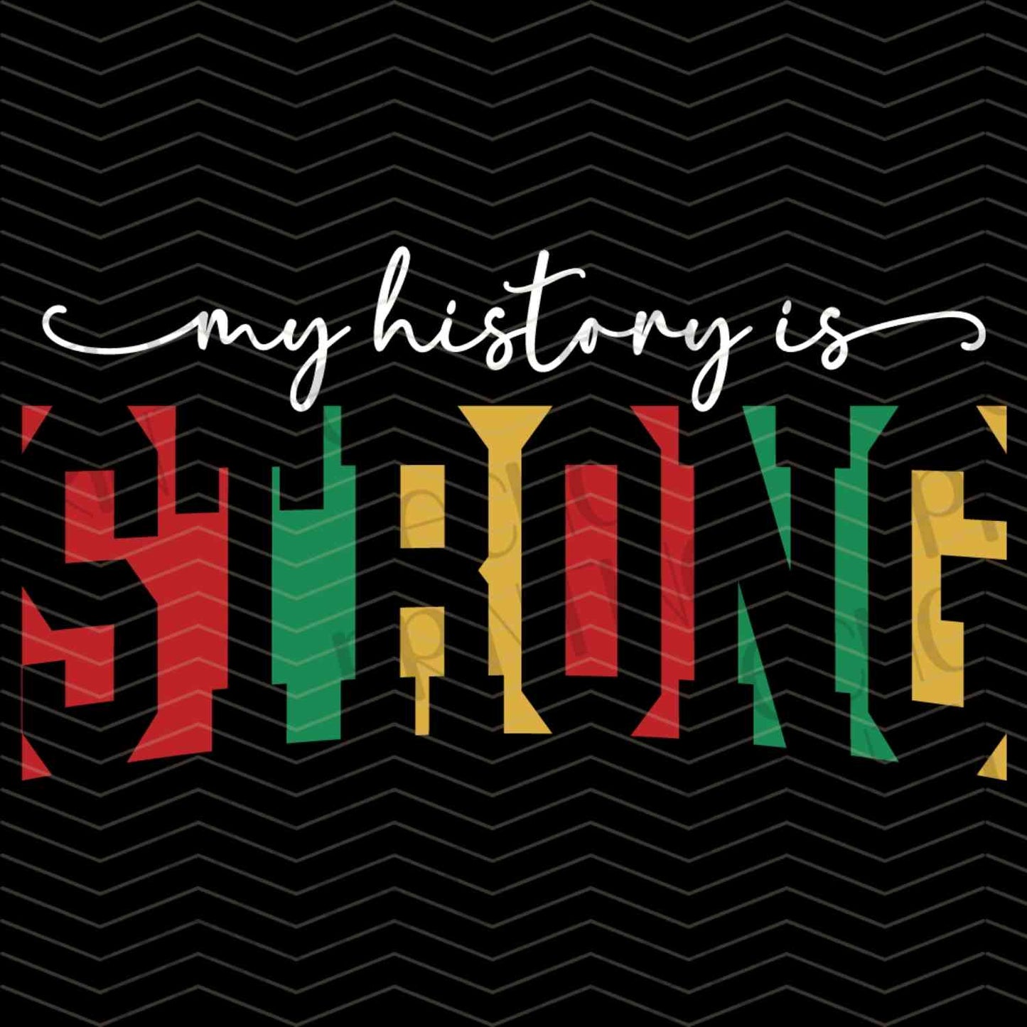 BHMG 26 - BLACK HISTORY STRONG
