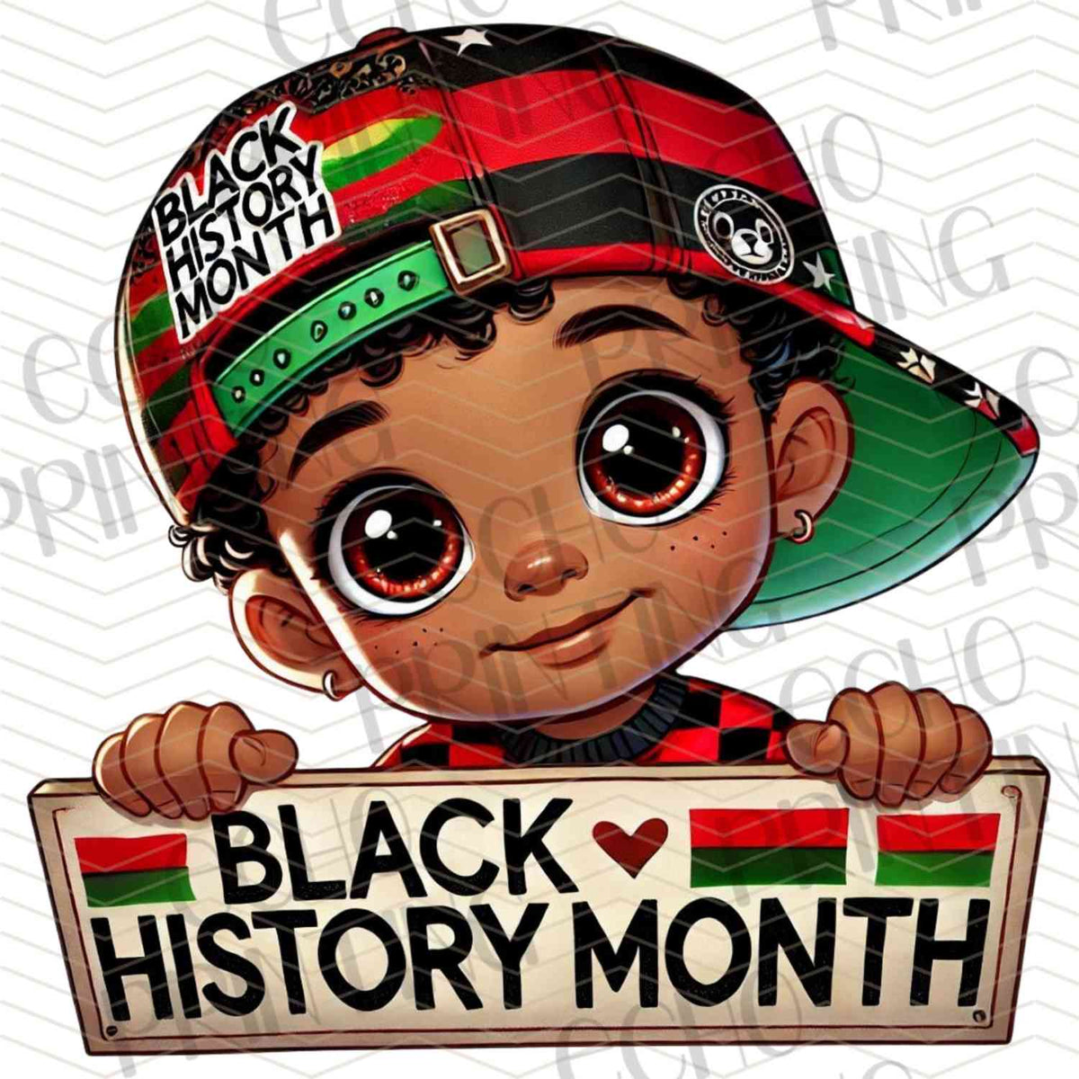 BHMG 86 - BLACK HISTORY MONTH BOY VARIANT