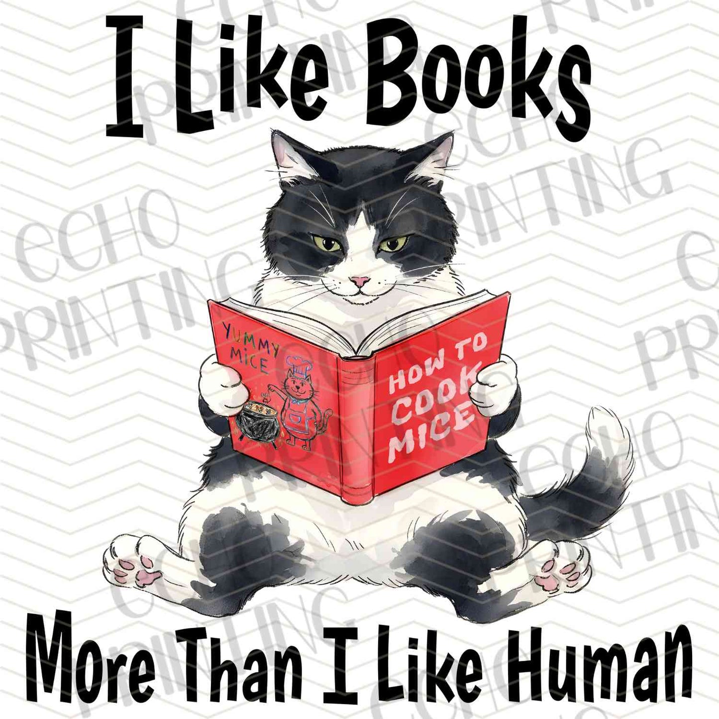 BKG 199 – CAT LOVES BOOKS