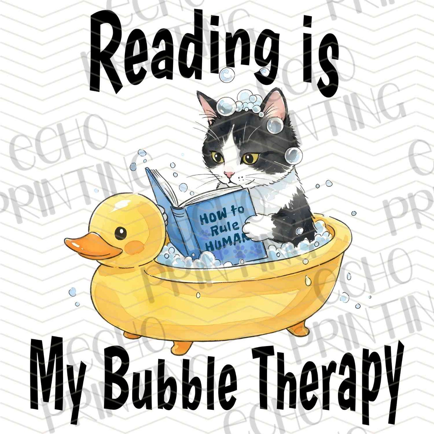 BKG 205 – FLOATING READING CAT