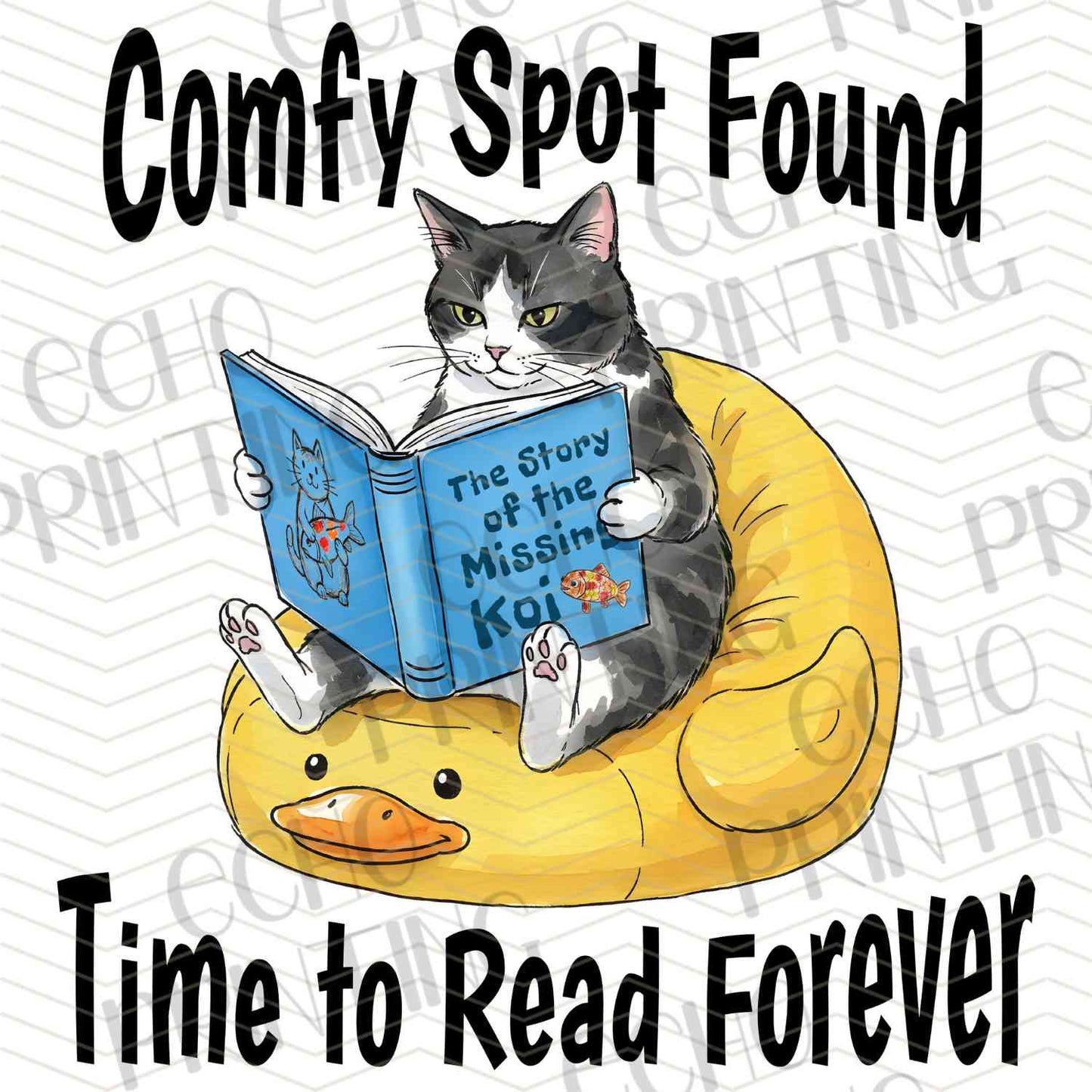 BKG 206 – COMFY READING CAT