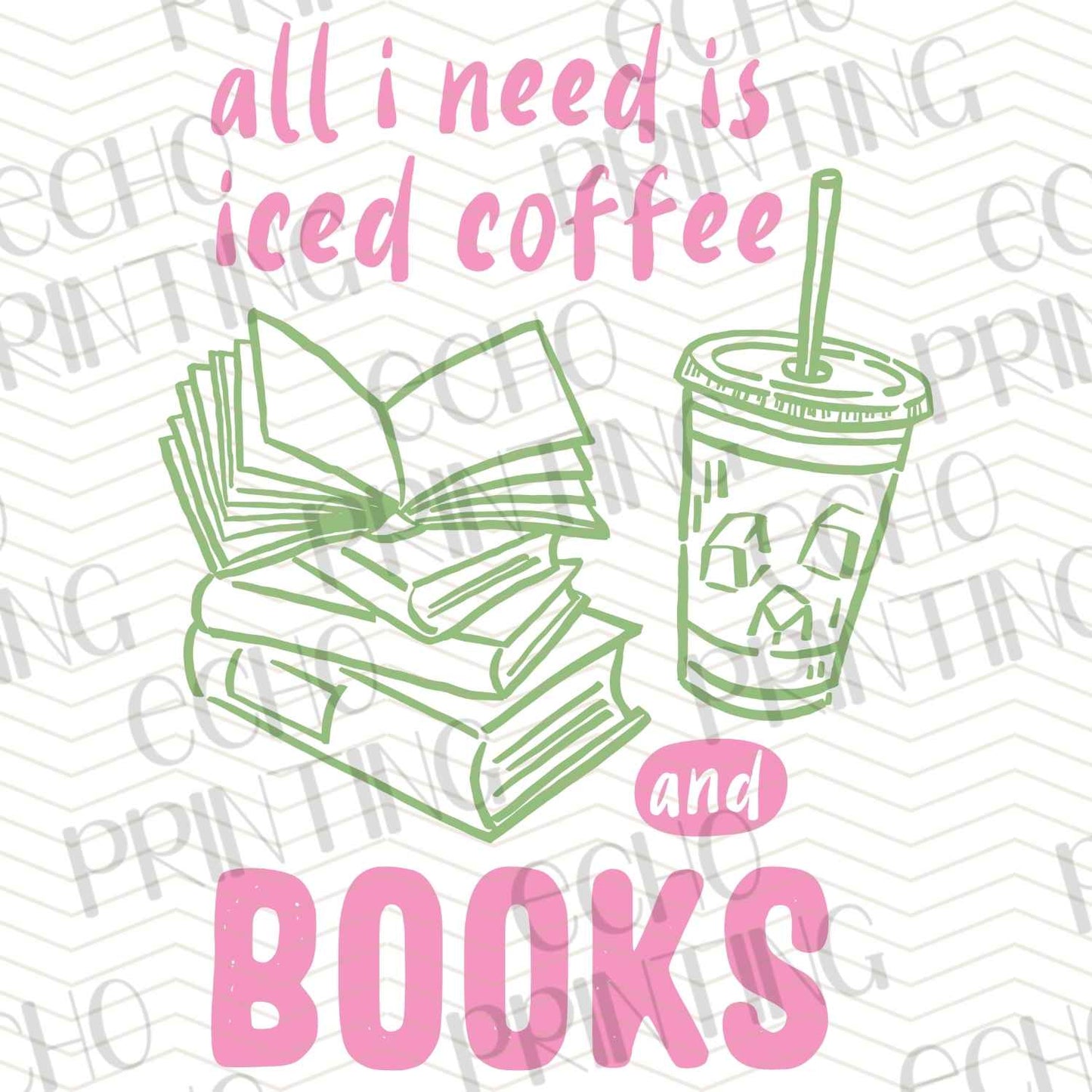 BK 167 - ICED COFFEE AND BOOKS