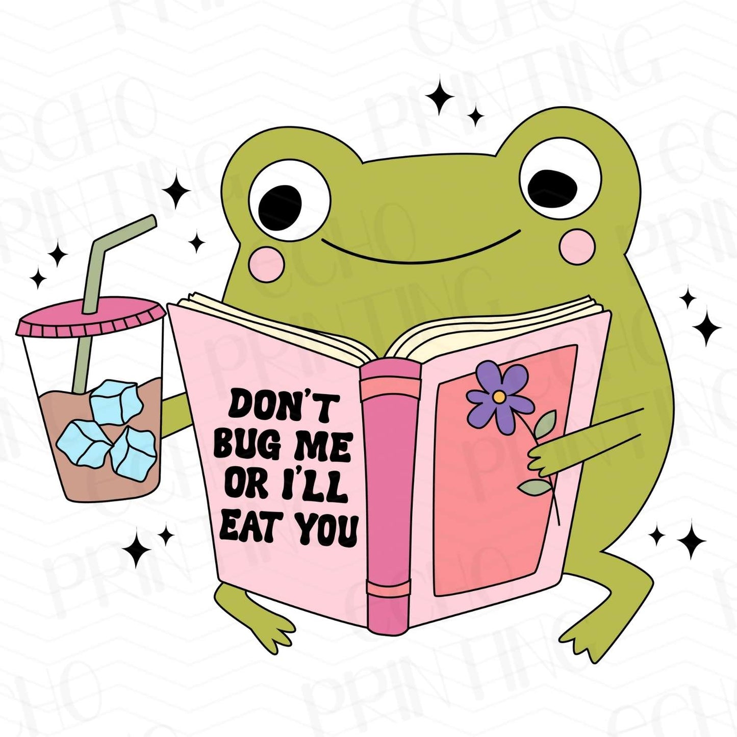 BKG 82 - FROG WITH A BOOK
