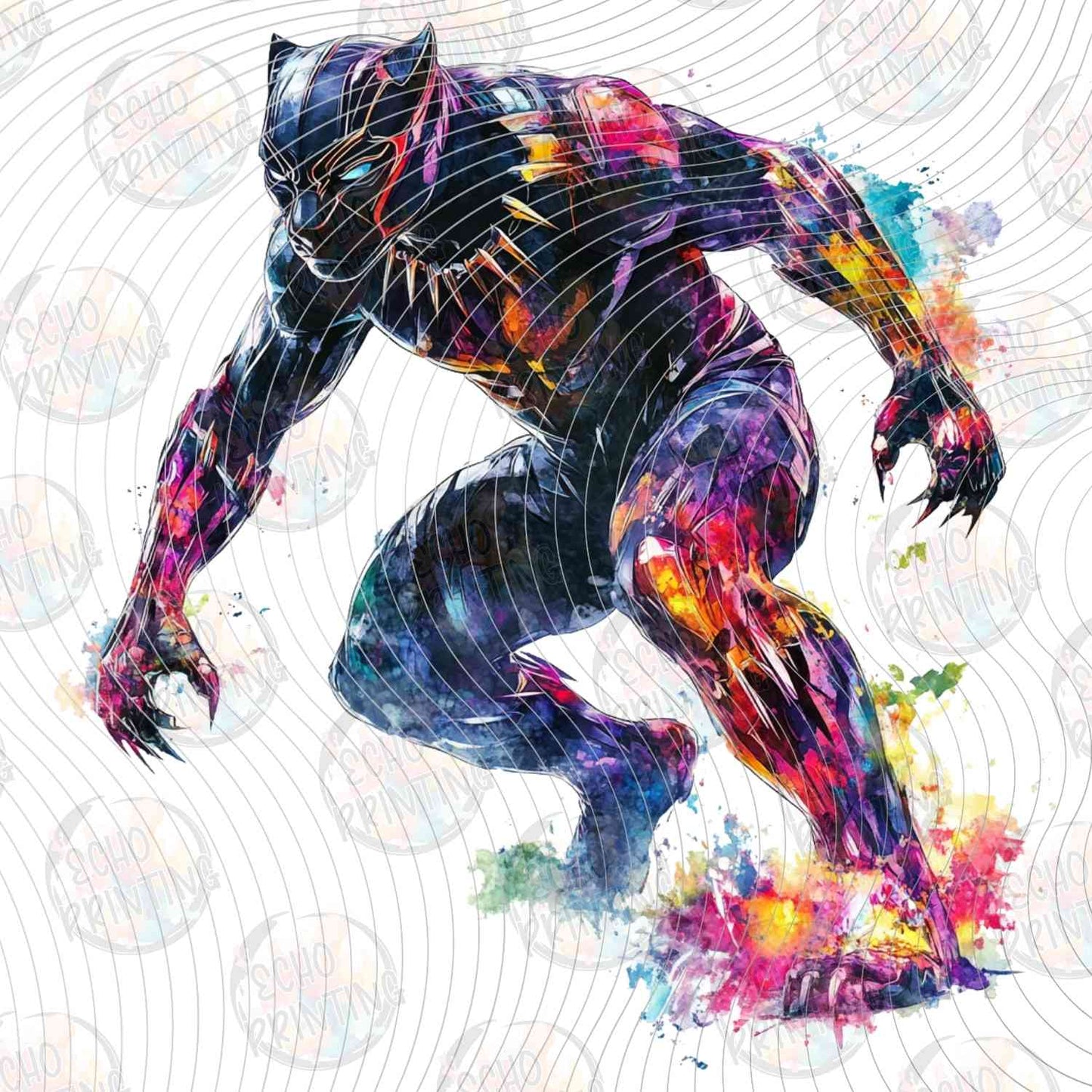 BLKPNT 3 - ACTION LEAP HERO ART