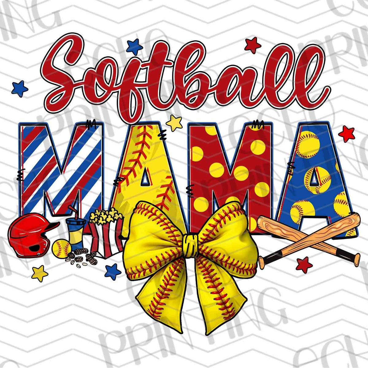 BSBG 121 - SOFTBALL MAMA