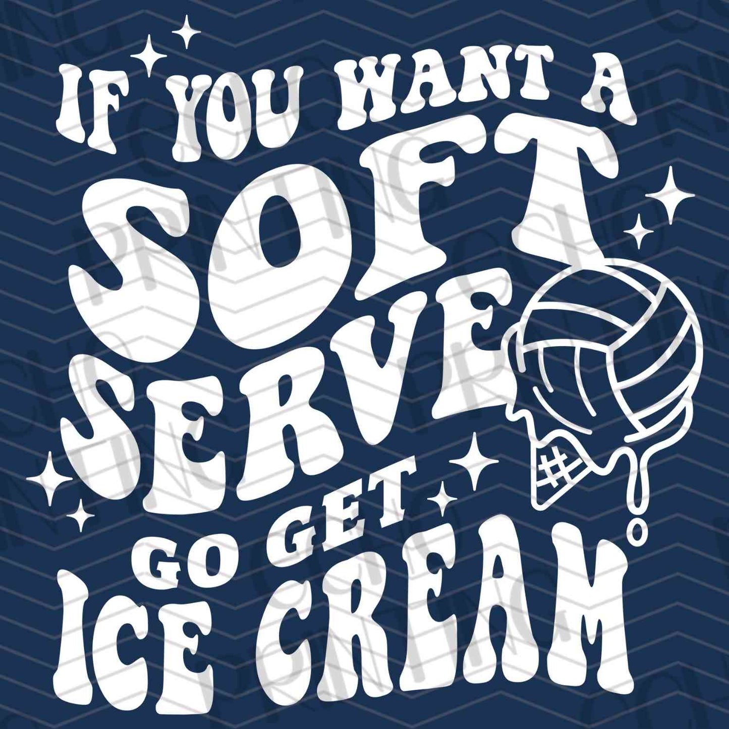 BSBG 23 - SOFT SERVE GO GET ICE CREAM WHITE