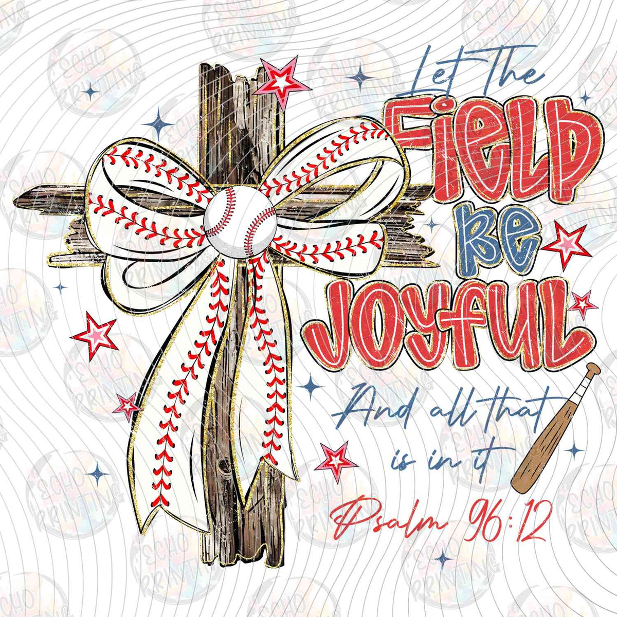 BSBG 467 - JOYFUL BASEBALL BOW
