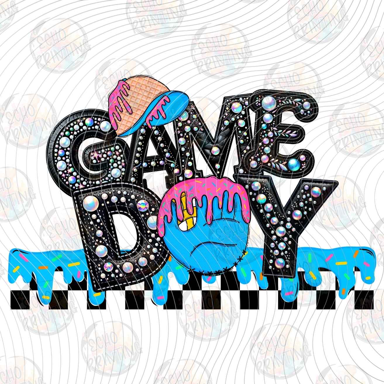 BSBG 714 - GAME DAY SOFTBALL DRIP