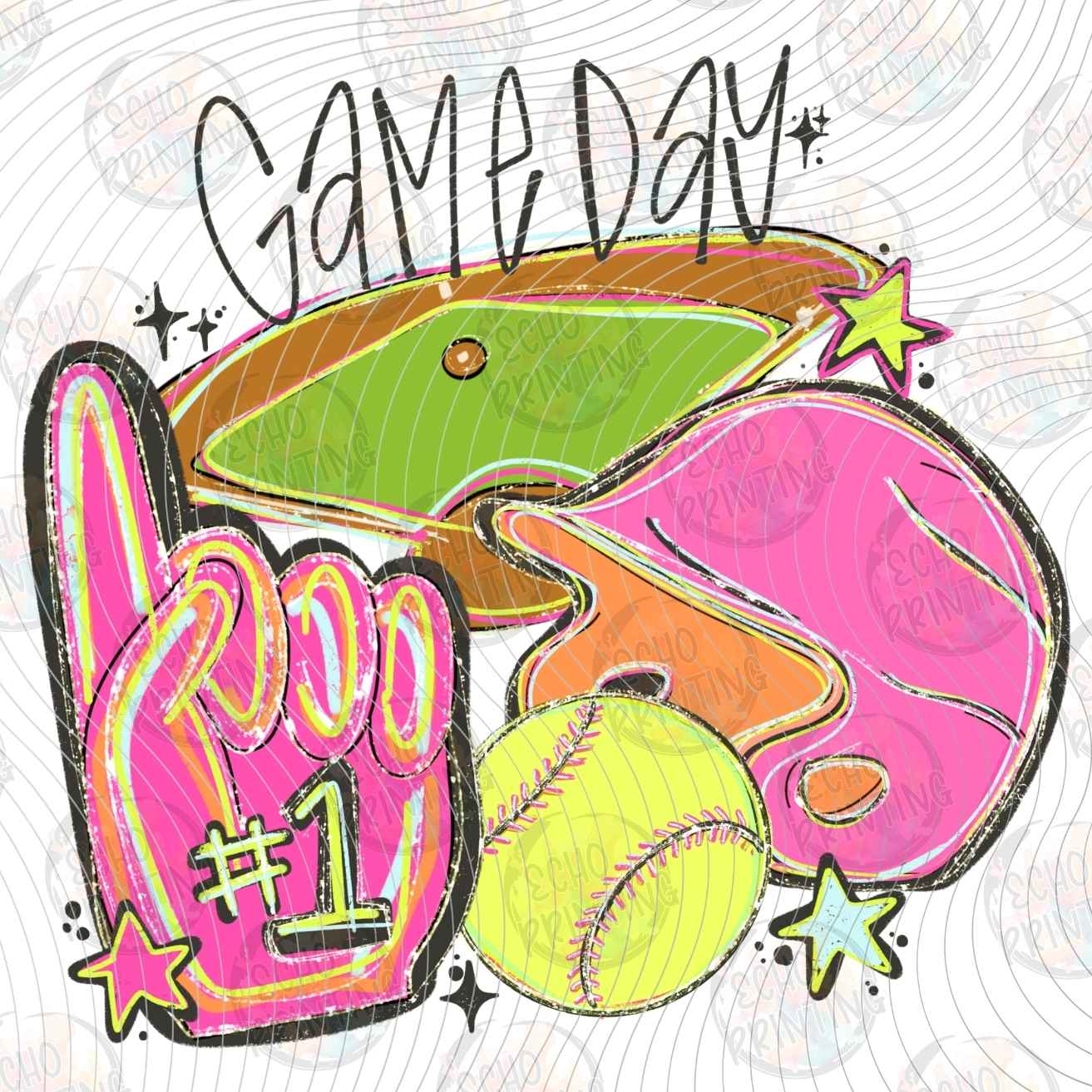 BSBG 717 - GAME DAY SOFTBALL CHAMPION